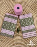 Premium Baby Pink Cotton Kesapaat Set Mekhela Sador with Jura
