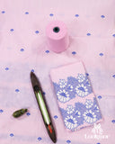 Premium Baby Pink Cotton Kesapaat Set Mekhela Sador with Jura