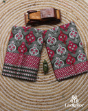 Green-Cyan Royal Charm – Premium Mix Paat Mekhela Sador Set