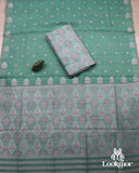 Sea-Green Toss Paat Set Mekhela Sador