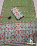 Green Toss Paat Set Mekhela Sador