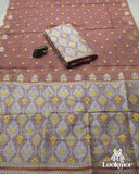 Brown Toss Paat Set Mekhela Sador