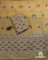 Yellow Kesapaat Paat Set Mekhela Sador