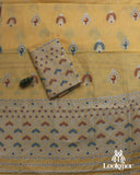 Yellow Kesapaat Paat Set Mekhela Sador