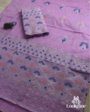 Purple Kesapaat Paat Set Mekhela Sador