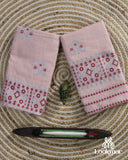 Rich Coffee Brown Cotton Kesapaat Handcrafted Mekhela Sador Set with Elegant Jura Design