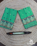 Light Green Beautiful Toss Paat Set Mekhela Sador