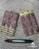 Radiant Yellow Semi Pat Mekhela Sador with Traditional Glow