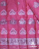 Soft Light Pink Super Semi Pat Mekhela Sador Set for Subtle Elegance