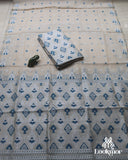 Cream Toss Paat Set Mekhela Sador