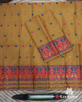 Dark Lemone Toss Paat Set Mekhela Sador