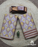 Brown Toss Paat Set Mekhela Sador