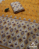 Yellow Toss Paat Set Mekhela Sador