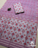 Purple Toss Paat Set Mekhela Sador