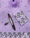 Premium Lavender Cotton Kesapaat Set Mekhela Sador with Jura
