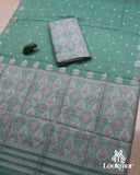 Sea-Green Toss Paat Set Mekhela Sador