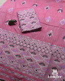 Pink Kesapaat Paat Set Mekhela Sador