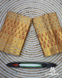 Muga Premium Heavy Set Golden Jari Super Semi Paat Set Mekhela Sador