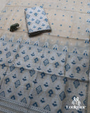 Cream Toss Paat Set Mekhela Sador