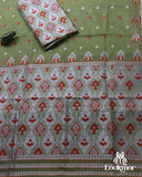 Green Toss Paat Set Mekhela Sador