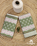 Premium White Cotton Kesapaat Set Mekhela Sador with Jura