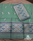 Light Green Toss Paat Set Mekhela Sador