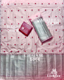 Light Pink Super Semi Paat Set Mekhela Sador