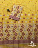 Yellow Royal Charm – Premium Mix Paat Mekhela Sador Set