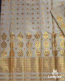 Muga Premium Heavy Set Golden Jari Super Semi Paat Set Mekhela Sador