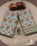 Green Toss Paat Set Mekhela Sador