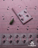 Pink Kesapaat Paat Set Mekhela Sador