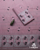 Pink Kesapaat Paat Set Mekhela Sador