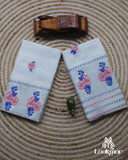 White Kesapaat Paat Set Mekhela Sador