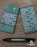 Light Green Toss Paat Set Mekhela Sador
