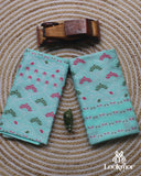 Sea Green Kesapaat Paat Set Mekhela Sador