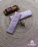 Light Pink Silver Jari Premium Semi paat Set Mekhela Sador