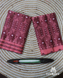 Graceful Pink Semi Pat Mekhela Sador with Feminine Flair