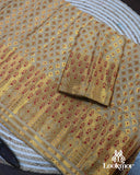 Muga Premium Heavy Set Golden Jari Super Semi Paat Set Mekhela Sador