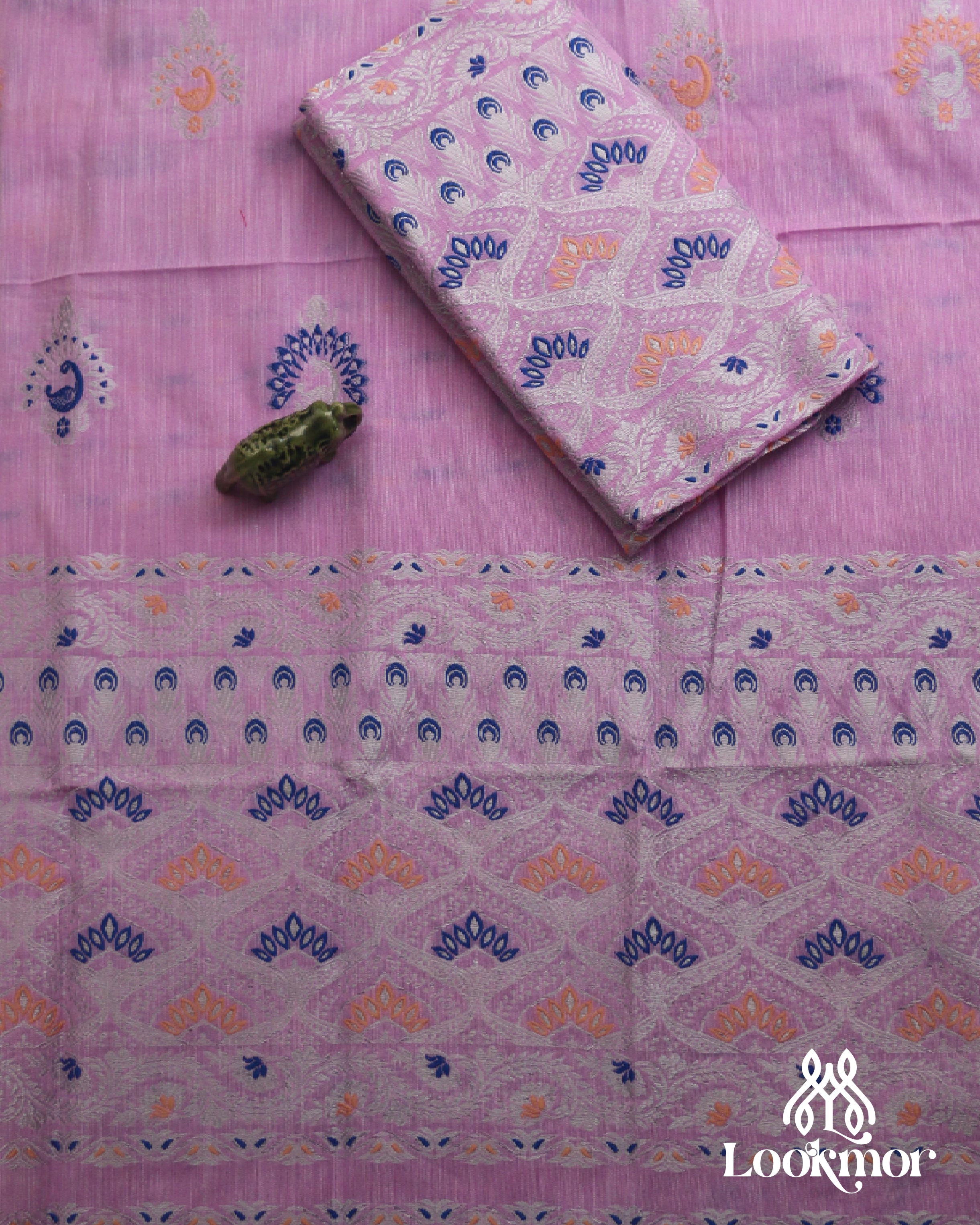 Purple Kesapaat Paat Set Mekhela Sador