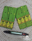 Emerald Green Stunning Toss Paat Set Mekhela Sador