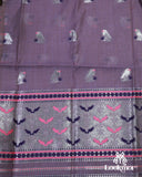 Purple Toss Paat Set Mekhela Sador