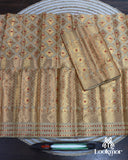 Muga Premium Heavy Set Golden Jari Super Semi Paat Set Mekhela Sador