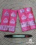 Soft Light Pink Super Semi Pat Mekhela Sador Set for Subtle Elegance