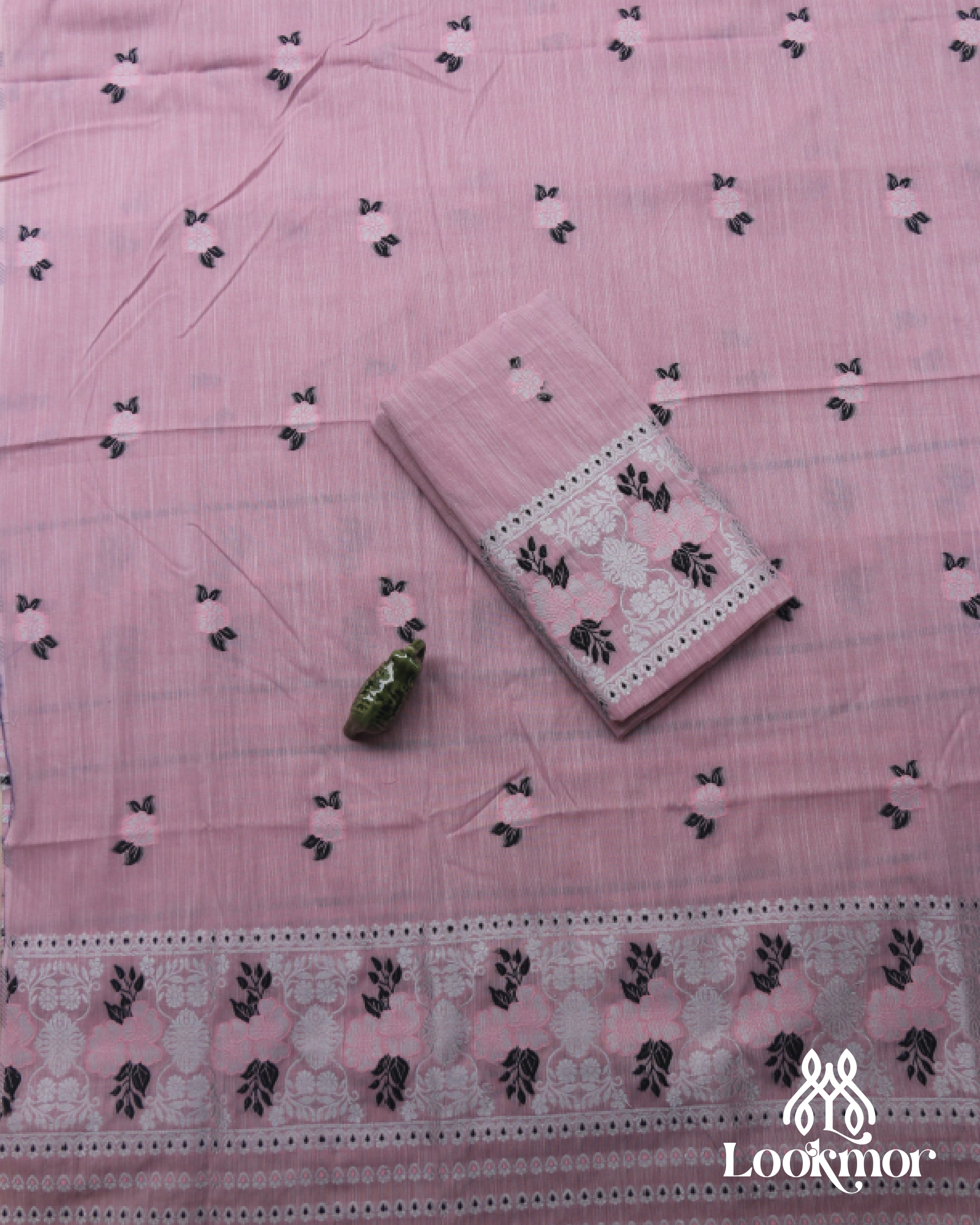 Pink Kesapaat Paat Set Mekhela Sador