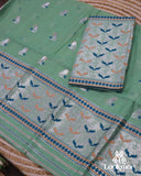 Light Green Toss Paat Set Mekhela Sador