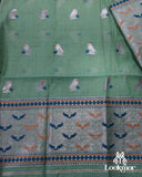 Light Green Toss Paat Set Mekhela Sador