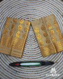 Muga Premium Heavy Set Golden Jari Super Semi Paat Set Mekhela Sador