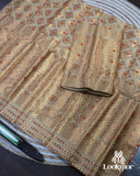 Muga Premium Heavy Set Golden Jari Super Semi Paat Set Mekhela Sador
