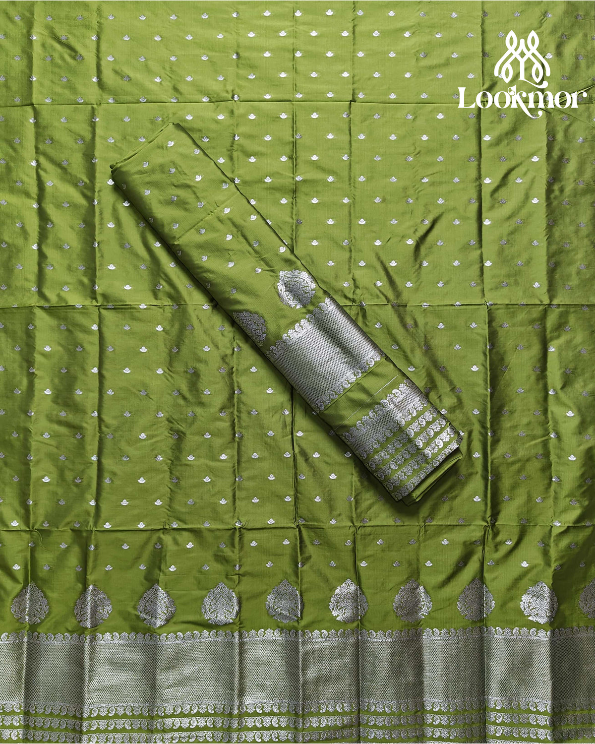 Mehandi Super Semi Paat Set Mekhela Sador