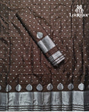 Brown Super Semi Paat Set Mekhela Sador
